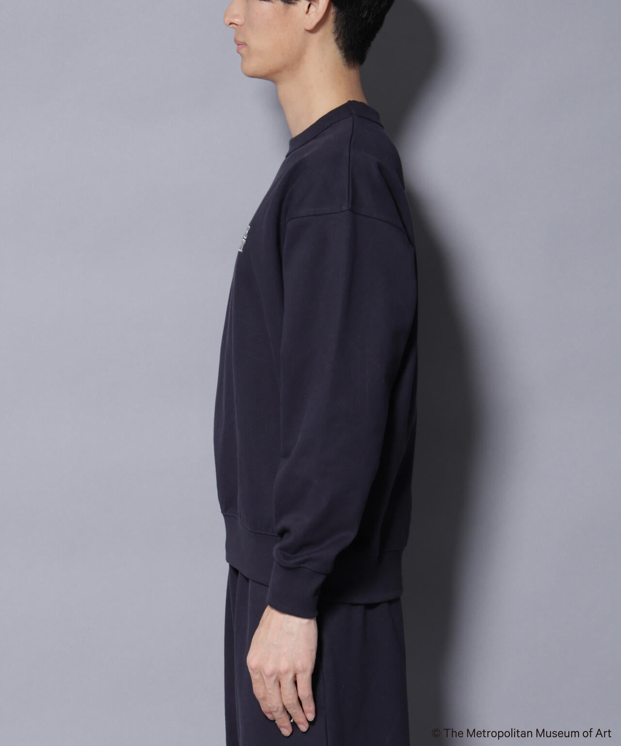 「The Met」ロゴ×アーカイブロゴ刺繍スウェット(セットアップ可) 6685223243