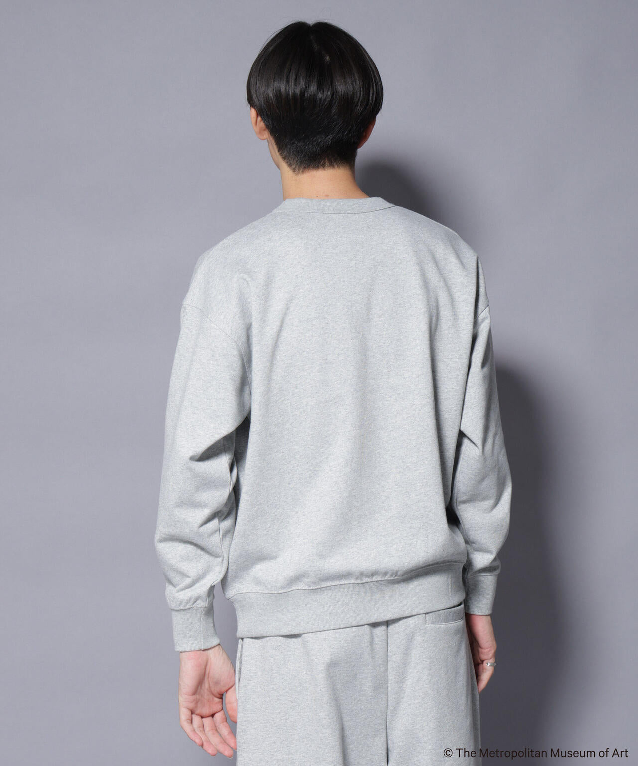 The Met」 リーガルネーム刺繍 スウェット