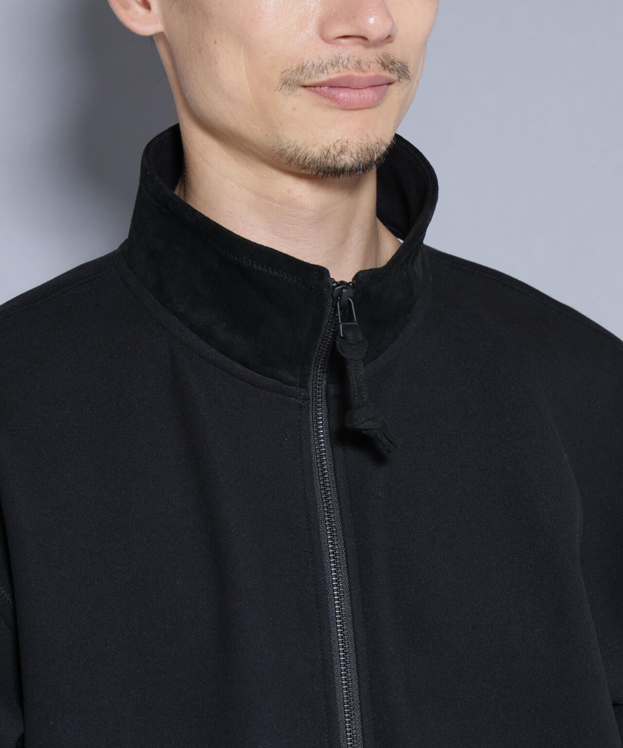 スーパーストレッチブラッシュドポンチブルゾン 6685223246