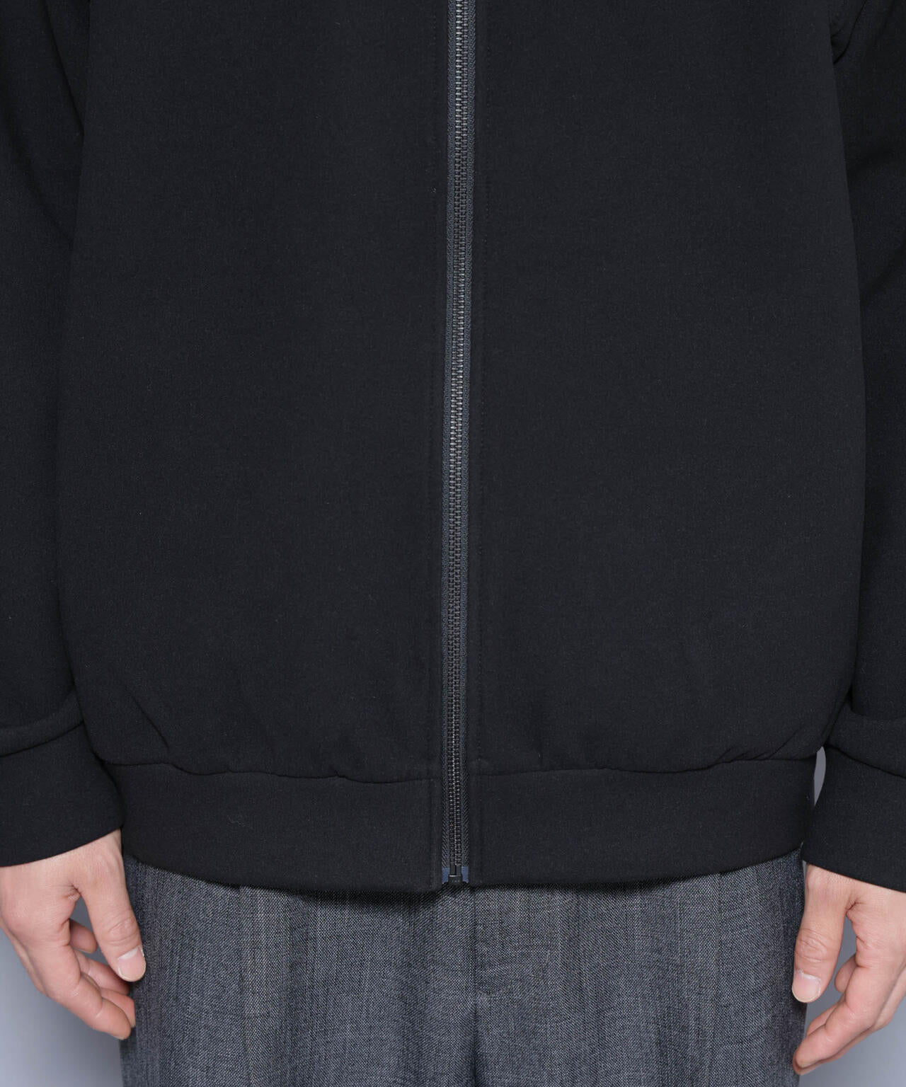 スーパーストレッチブラッシュドポンチブルゾン 6685223246