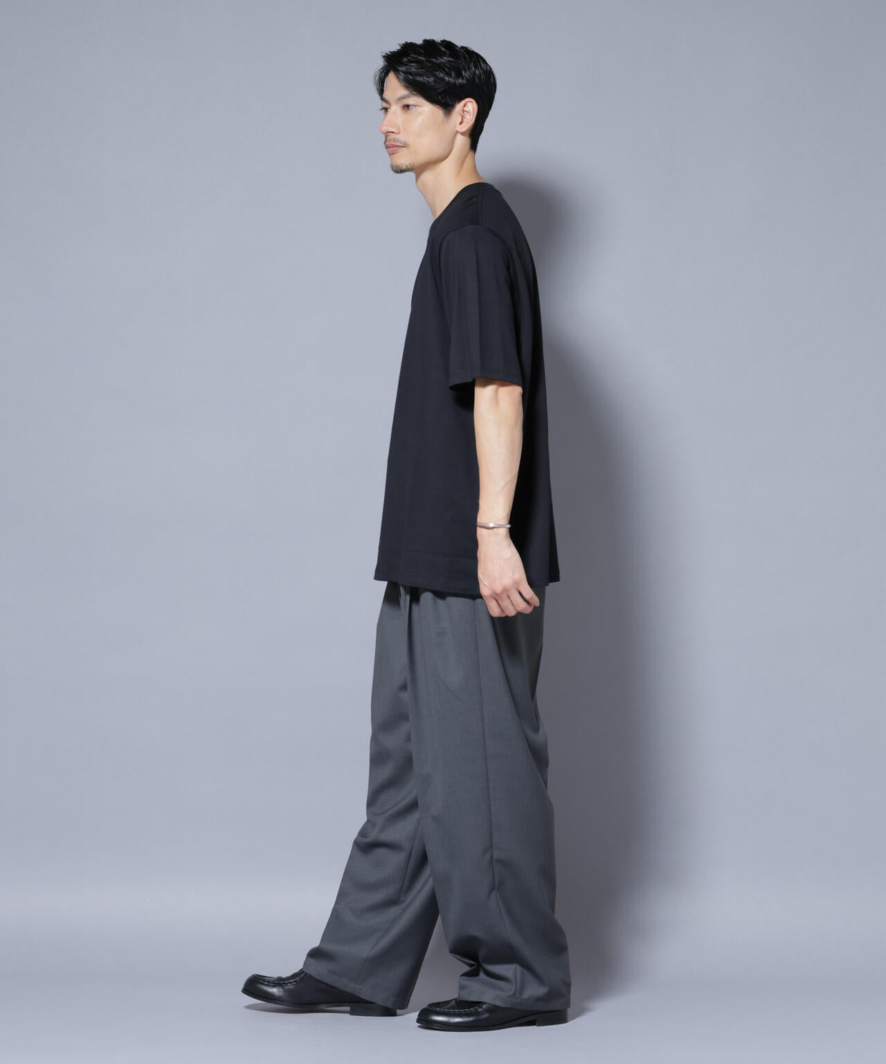 Anti Soaked(R) 汗染み防止 クルーネックレギュラーシルエットTシャツ 6685224221