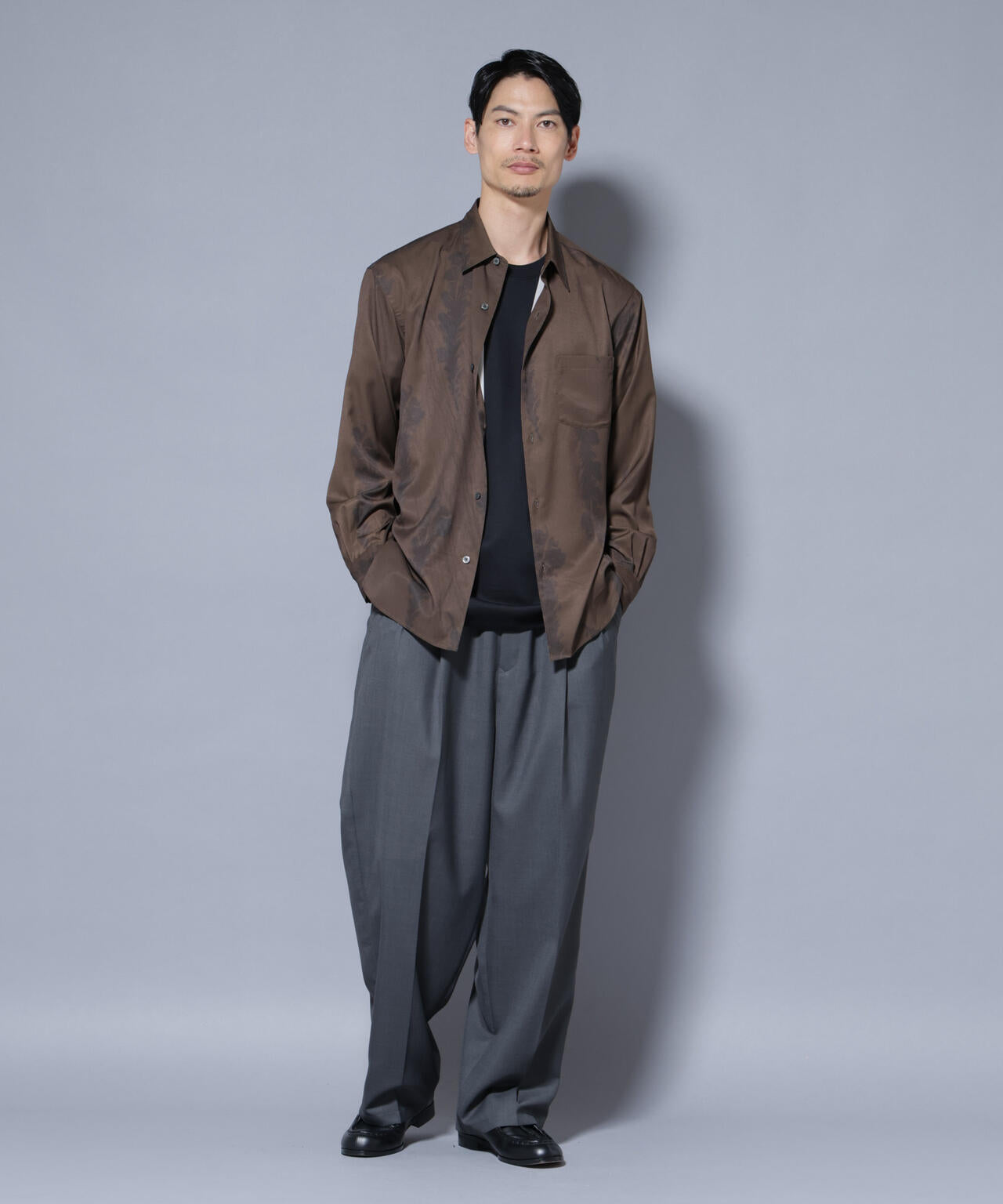 Anti Soaked(R) 汗染み防止 クルーネックレギュラーシルエットTシャツ 6685224221