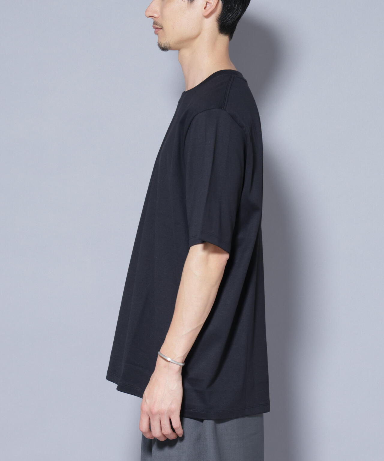 Anti Soaked(R) 汗染み防止 クルーネックレギュラーシルエットTシャツ 6685224221