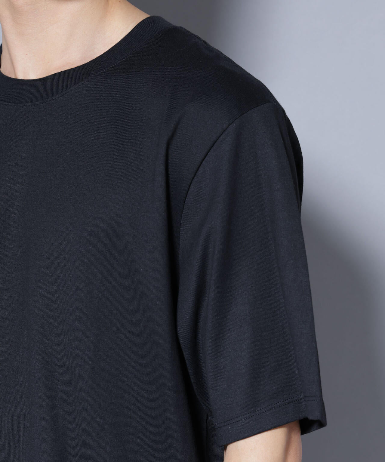 Anti Soaked(R) 汗染み防止 クルーネックレギュラーシルエットTシャツ 6685224221