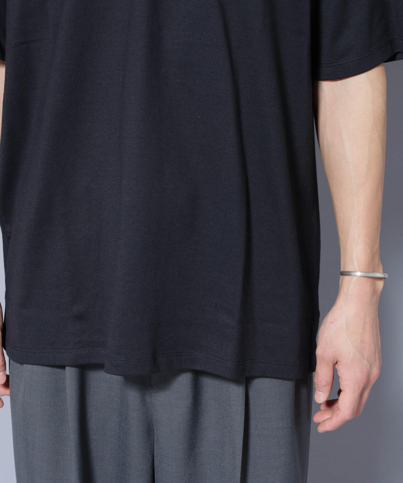 Anti Soaked(R) 汗染み防止 クルーネックレギュラーシルエットTシャツ 6685224221