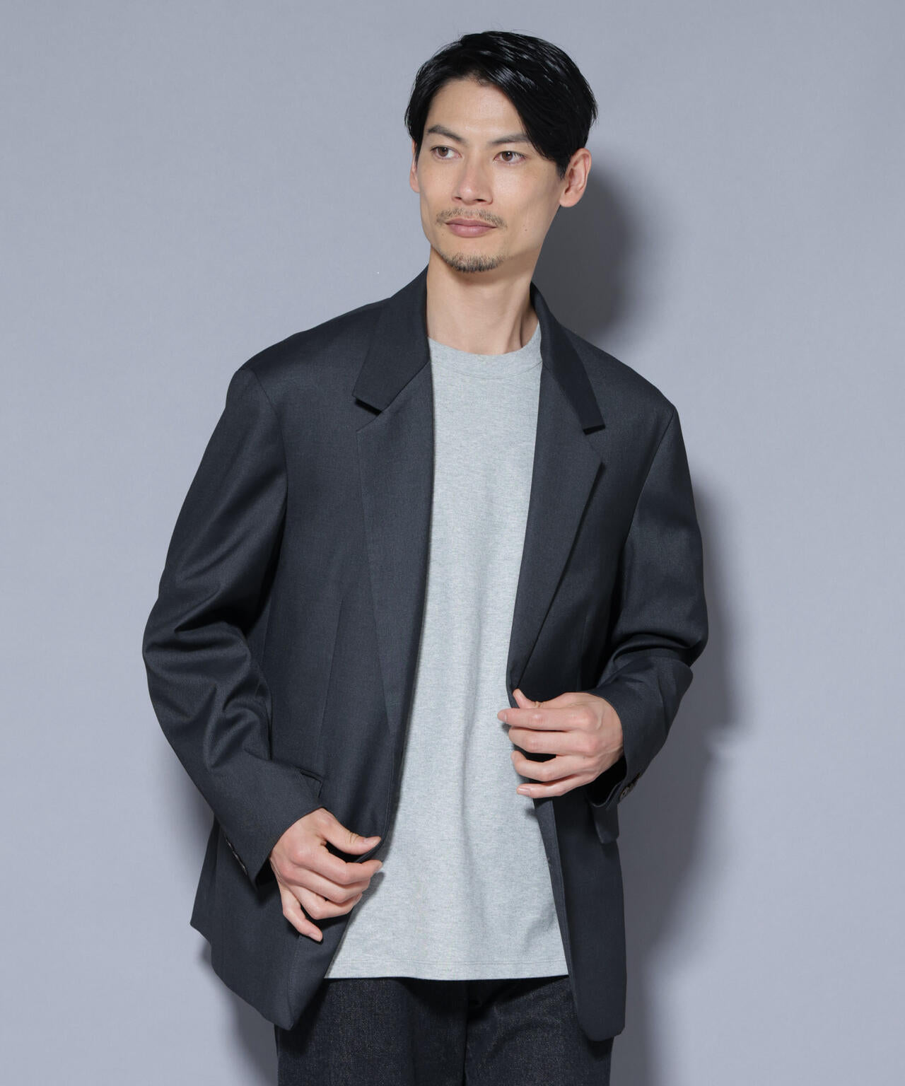 Anti Soaked(R) 汗染み防止 クルーネックレギュラーシルエットTシャツ 6685224221