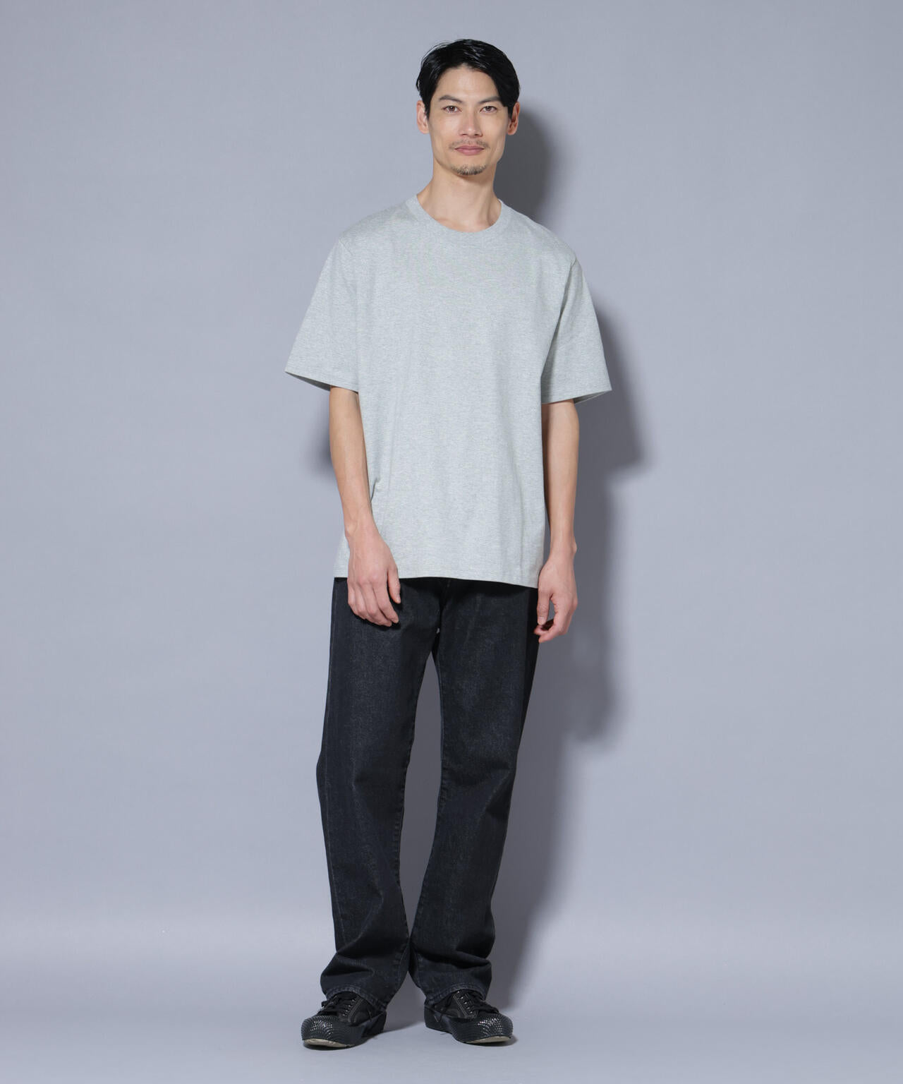 Anti Soaked(R) 汗染み防止 クルーネックレギュラーシルエットTシャツ 6685224221