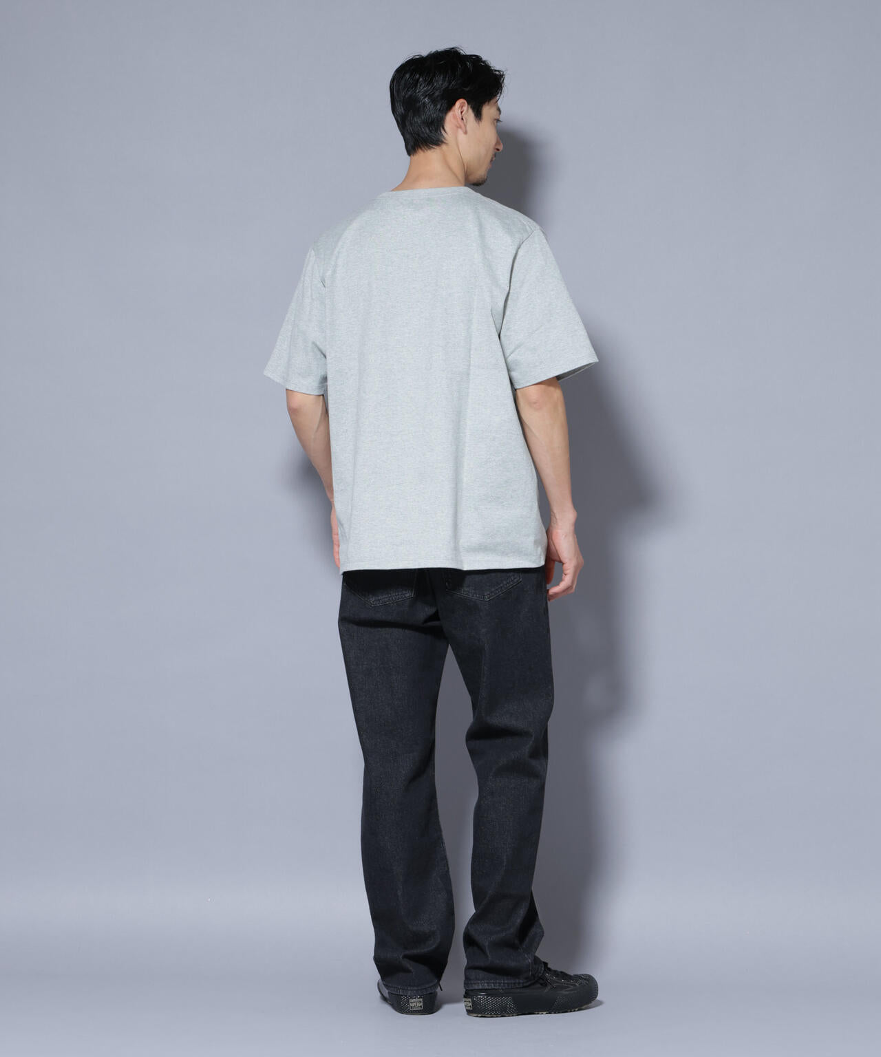 Anti Soaked(R) 汗染み防止 クルーネックレギュラーシルエットTシャツ 6685224221