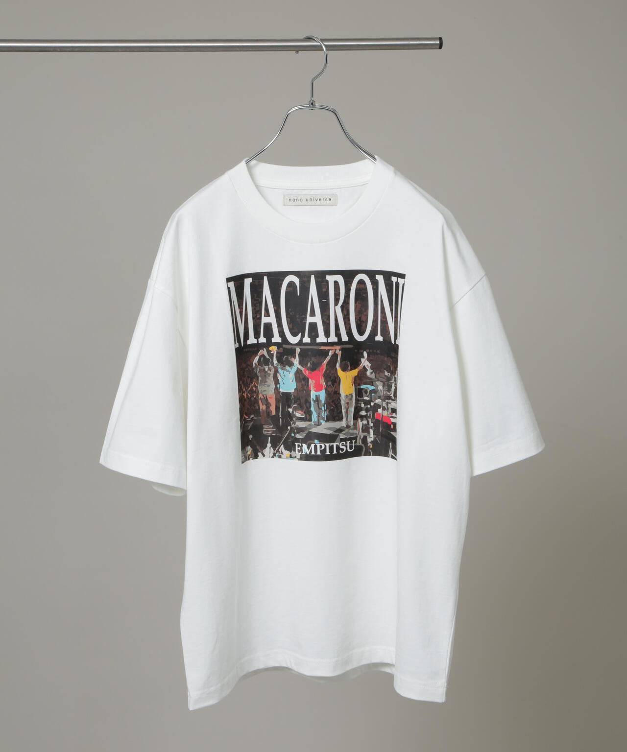 完売マカロニえんぴつ　ナノユニバース　コラボ限定　Tシャツ　ブラック　Mサイズ マカロニえんぴつコラボ 10thAnniversaryTシャツ