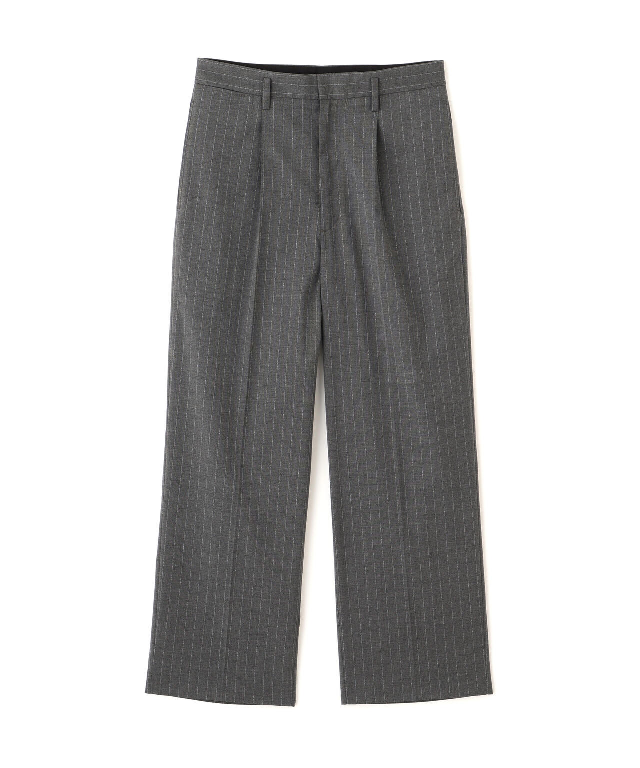 DELEGANTEエアリーサキソニー/CHK/ST ストレートFITパンツ(セットアップ可) 6685227205