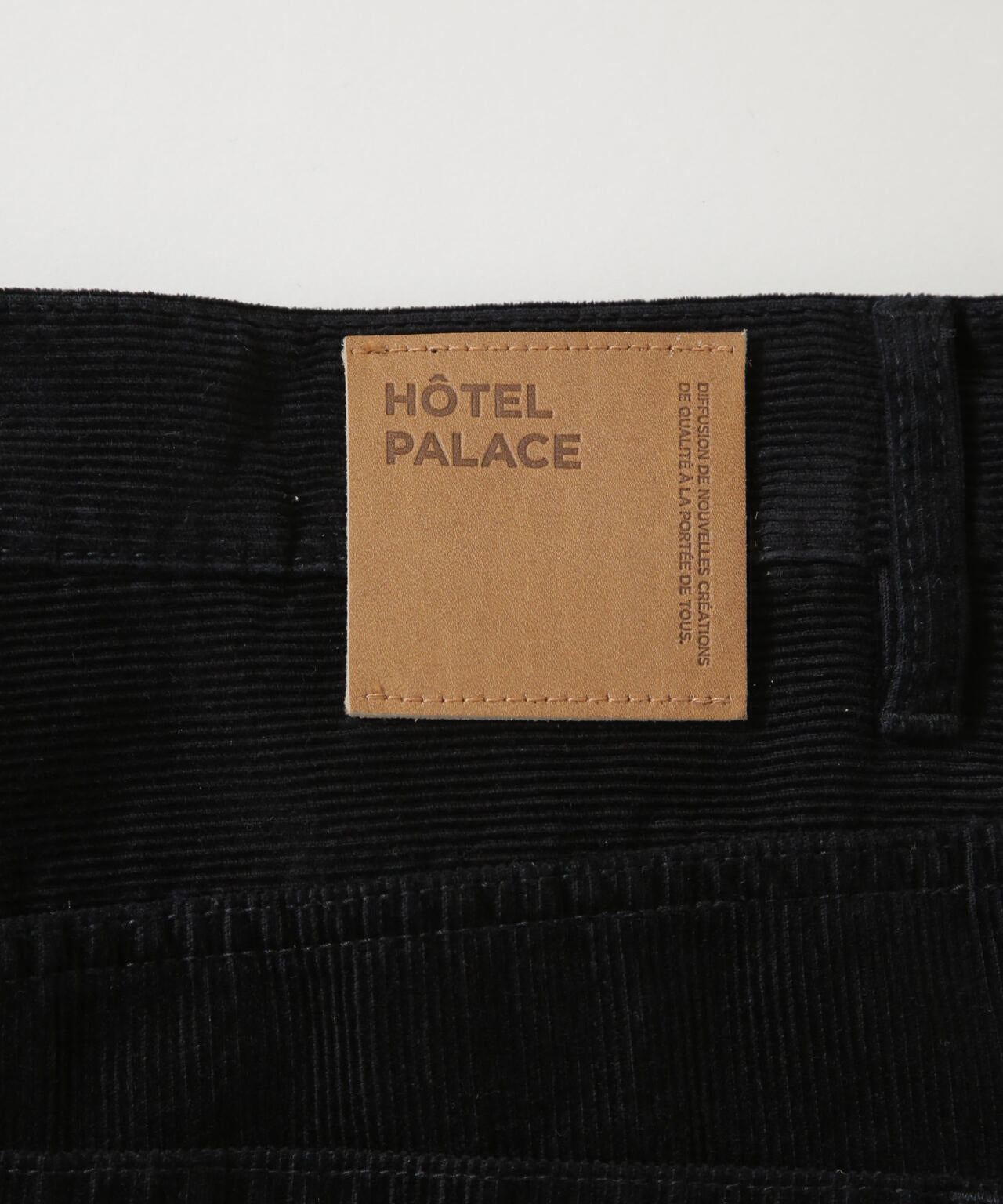 ｢HOTEL PALACE｣ ワイドストレートコーデュロイパンツ 6685227215