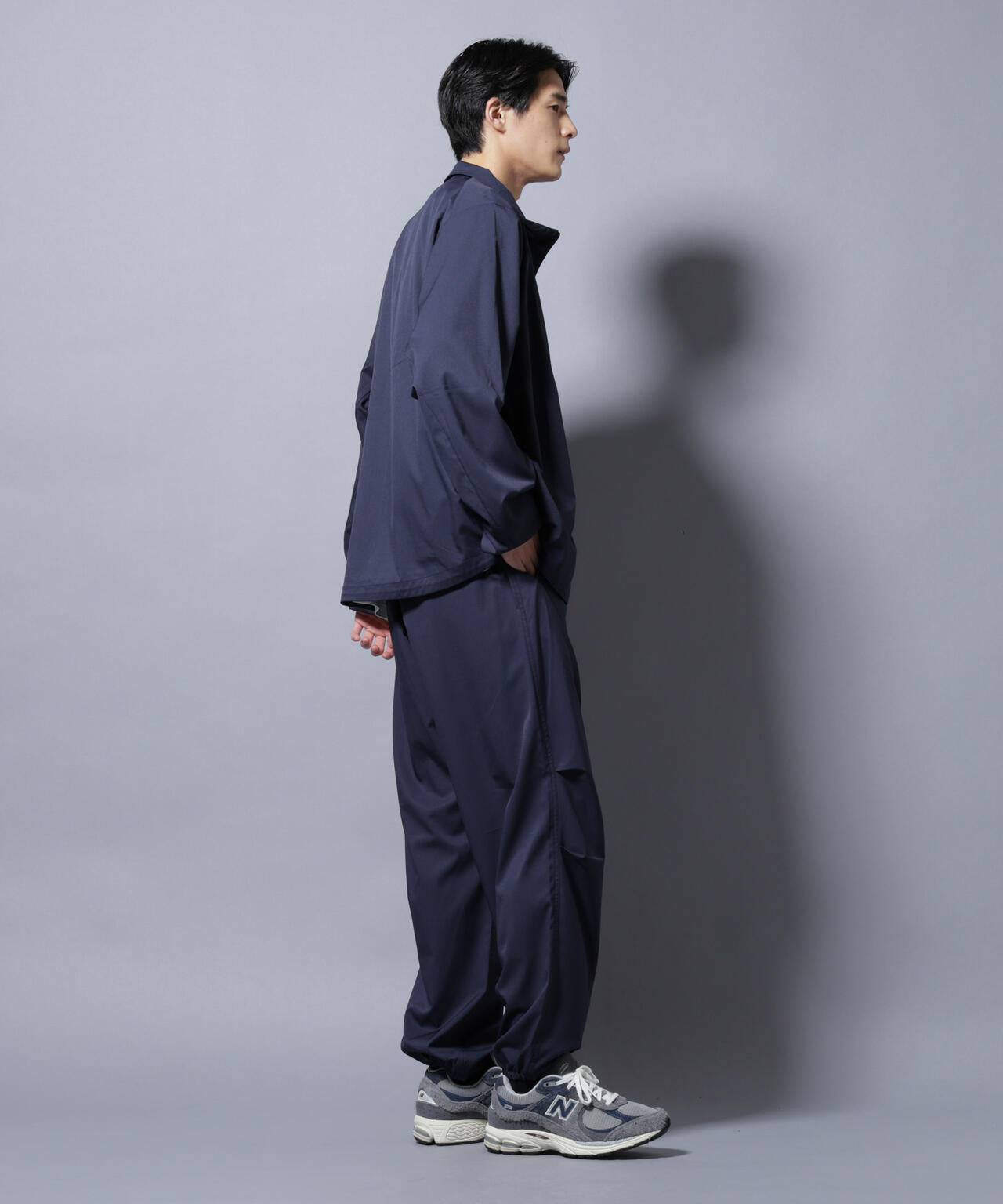 「NJ/CLUB」ワンポイントロゴトラックパンツ 6685227217