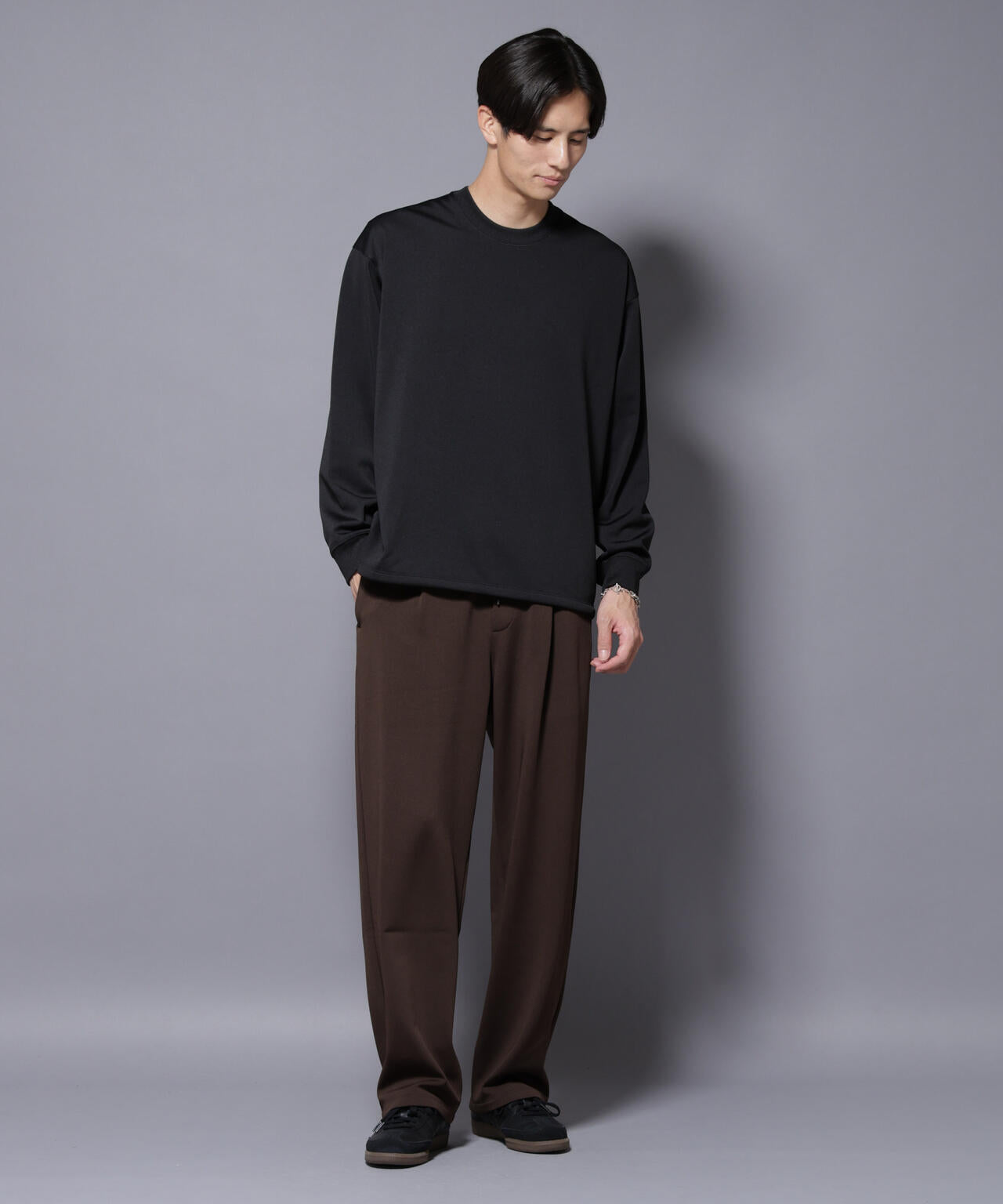 MC｣coveross(R) フリースボンディングワイドパンツ