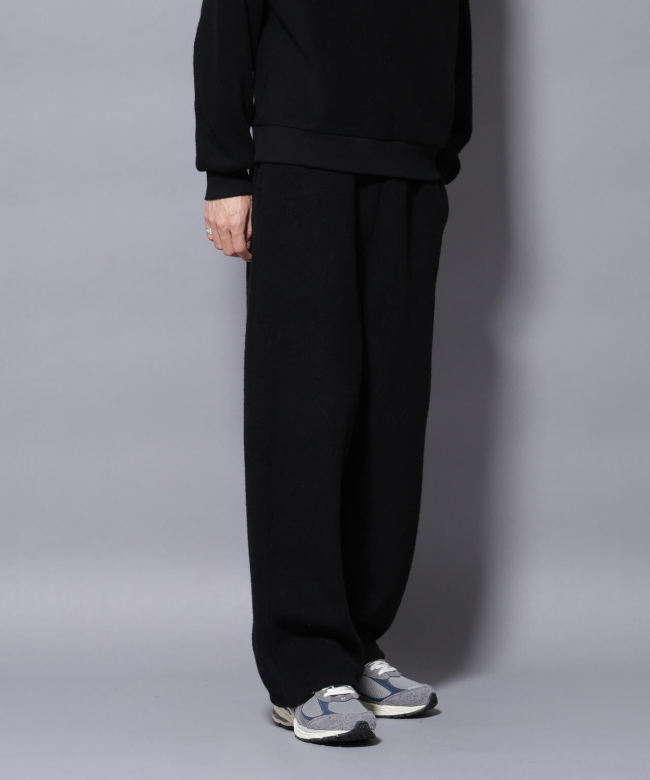 MIYATA×NANO JAPANMADE　ウールコットンイージーパンツ