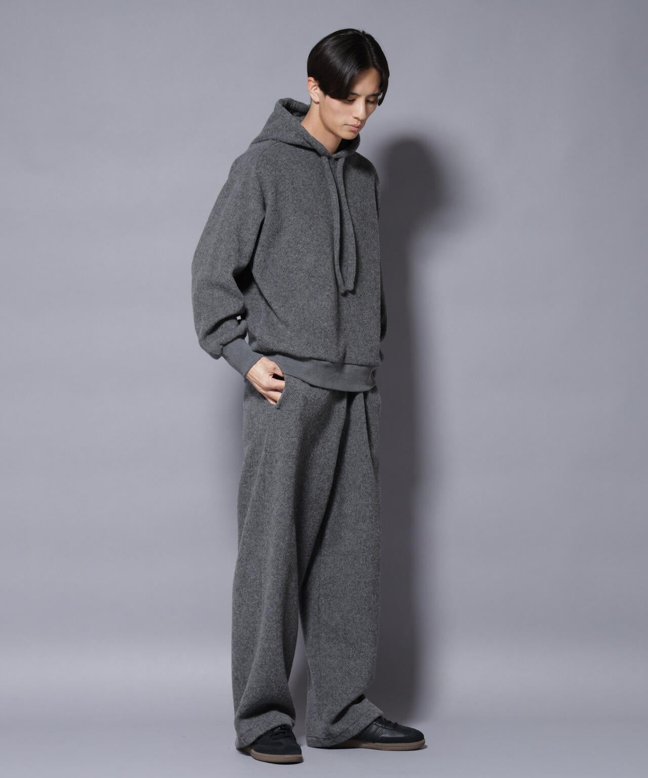 MIYATA×NANO JAPANMADE　ウールコットンイージーパンツ 6685227227