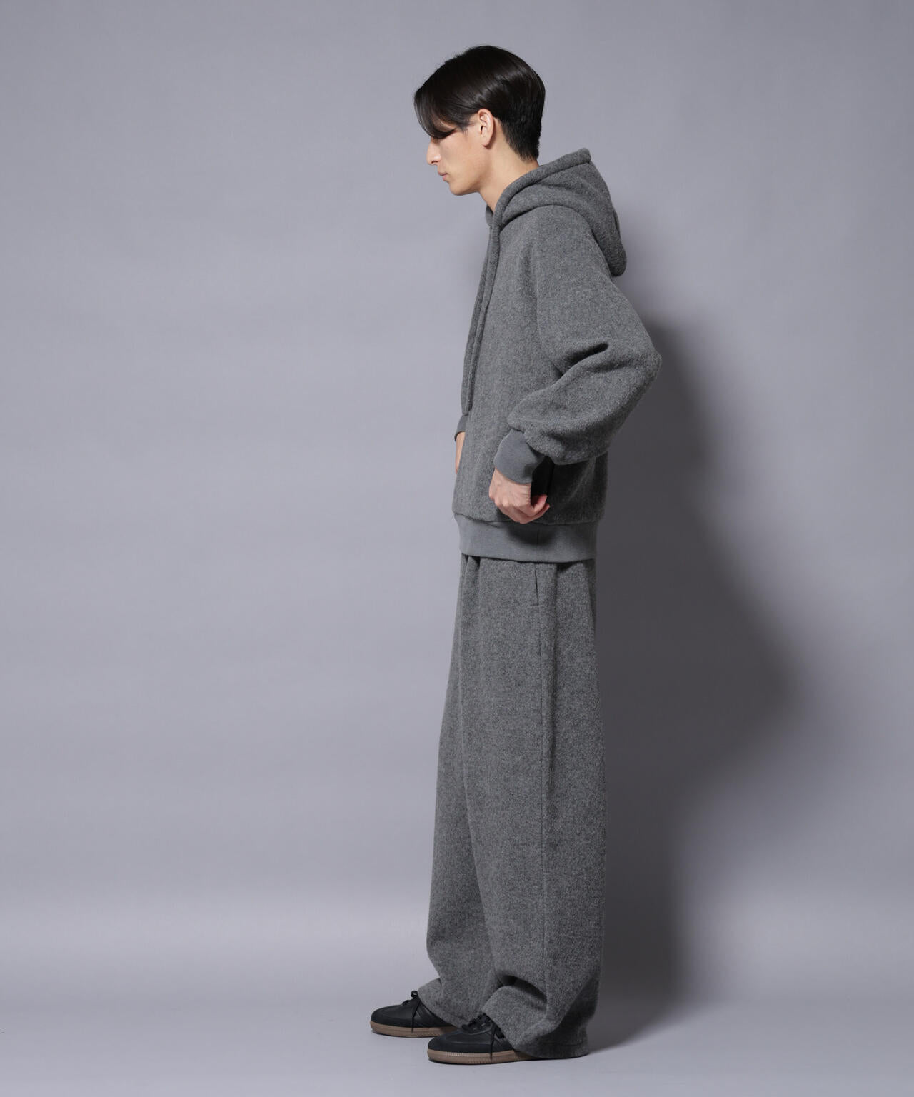 MIYATA×NANO JAPANMADE　ウールコットンイージーパンツ 6685227227