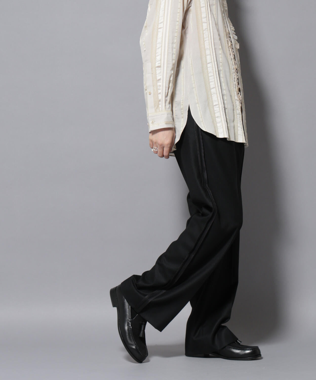 「ASSEMBLANC」インサイドアウトセレモニーパンツ 6685227241