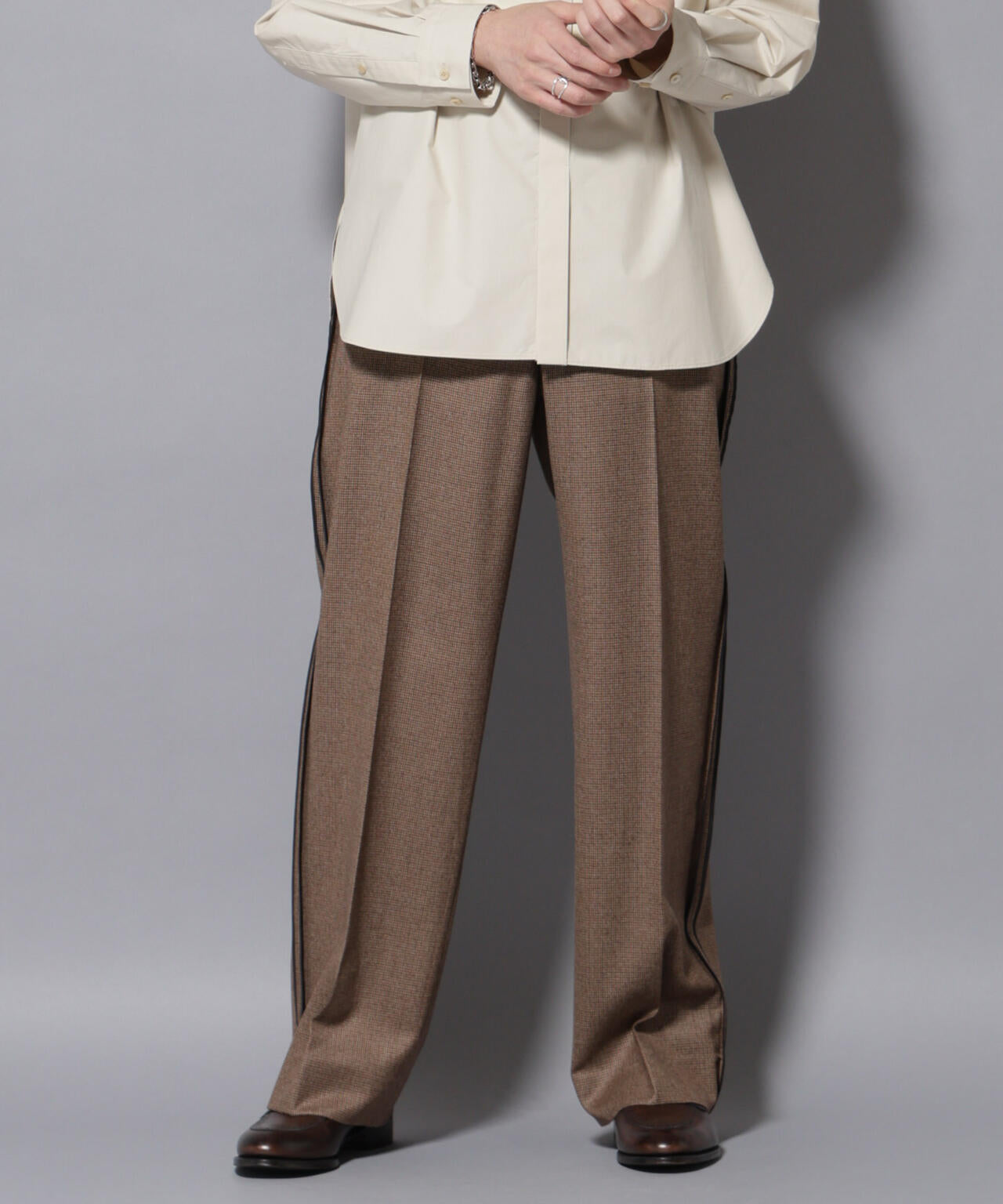 「ASSEMBLANC」インサイドアウトセレモニーパンツ 6685227241