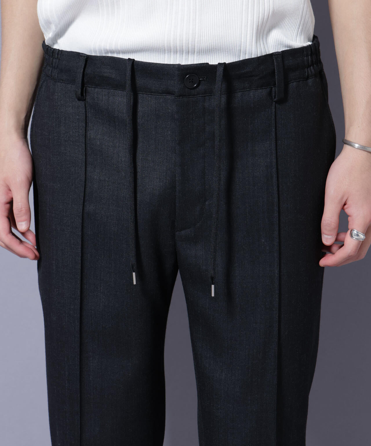 「N TROUSERS PREMIUM」ウールデニムパンツ/STRETCH(セットアップ可) 6685229201