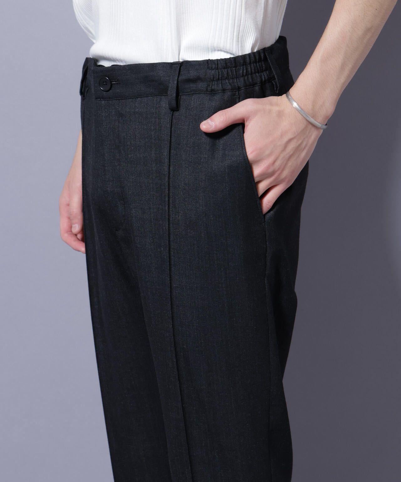 「N TROUSERS PREMIUM」ウールデニムパンツ/STRETCH(セットアップ可) 6685229201