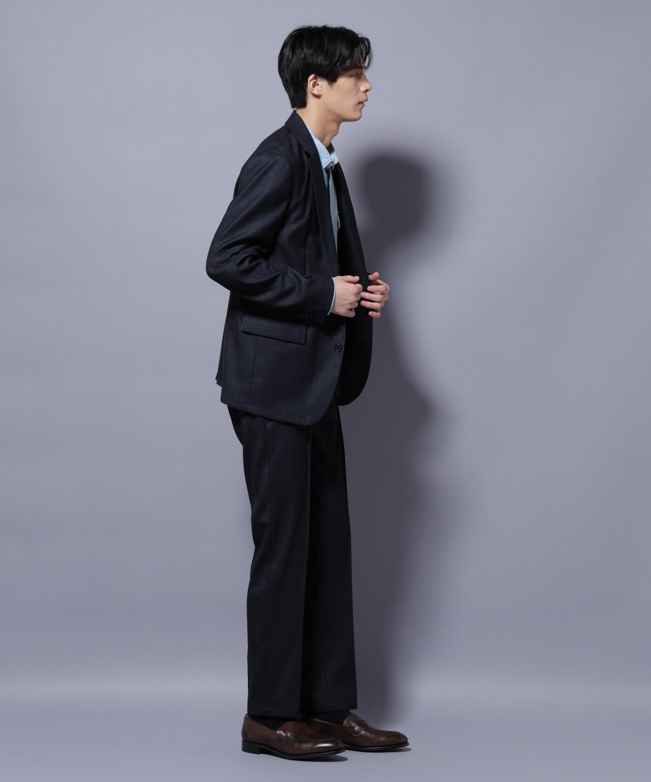 「N TROUSERS PREMIUM」ウールデニムパンツ/STRETCH(セットアップ可) 6685229201