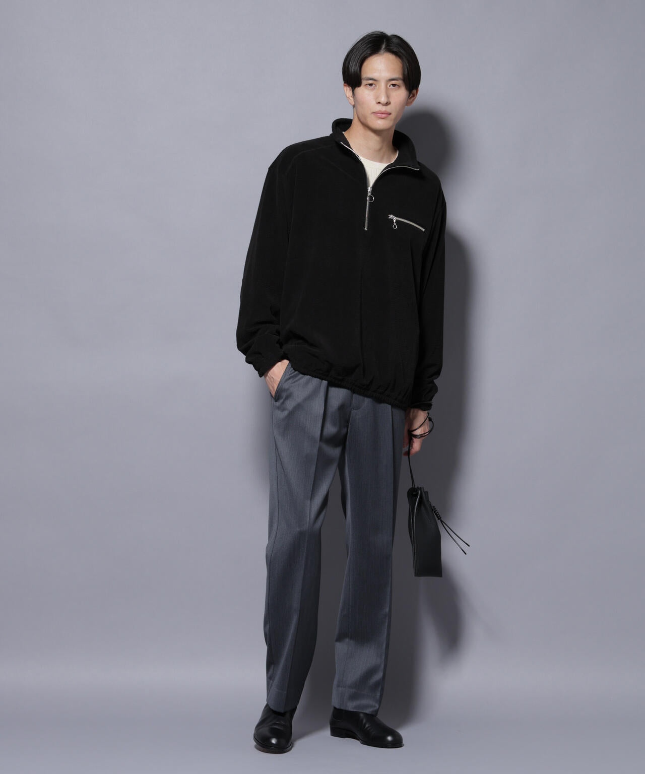 「Damerino Select」ウールシルクベネシャンパンツ（セットアップ可） 6685229209