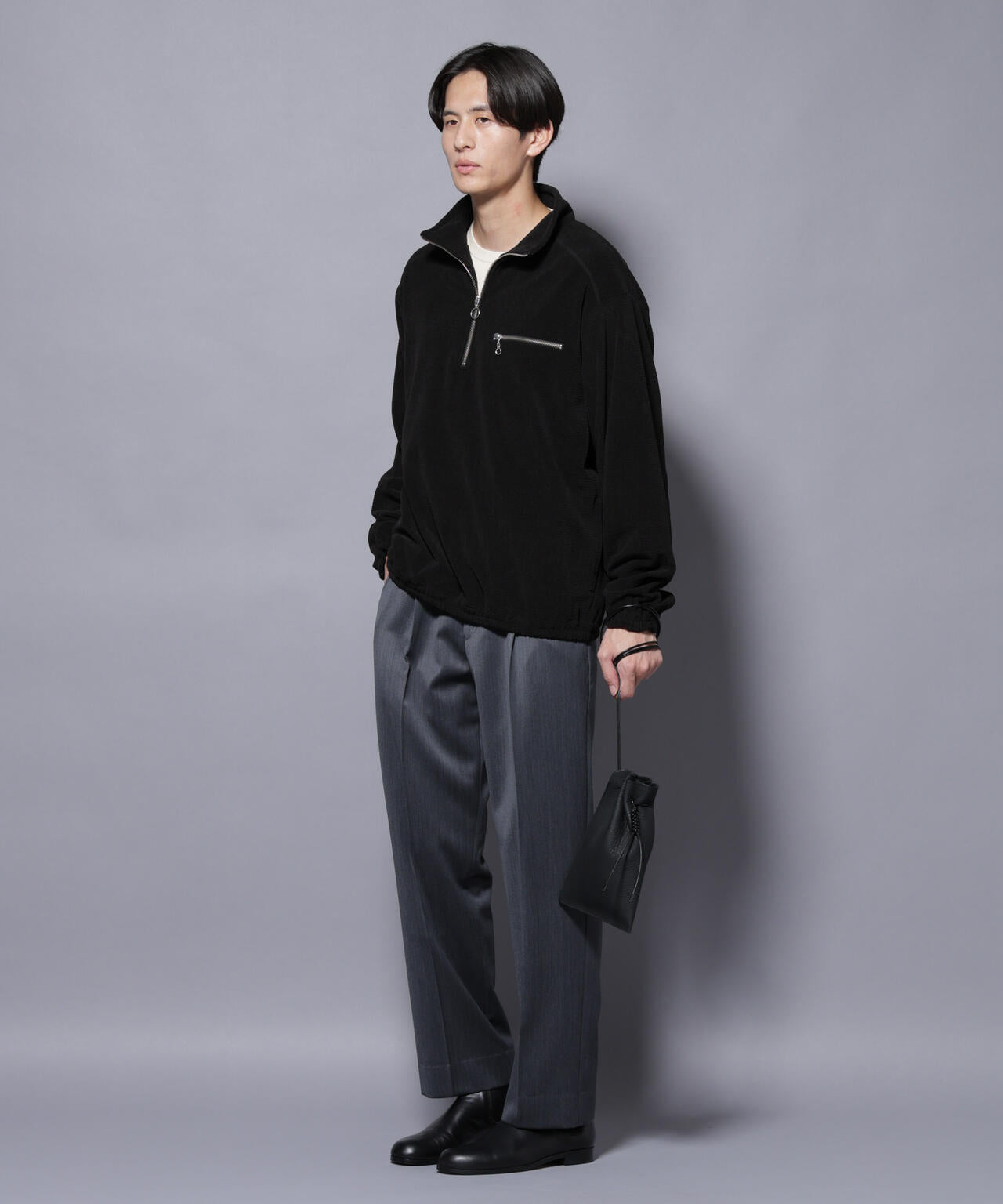 「Damerino Select」ウールシルクベネシャンパンツ（セットアップ可） 6685229209