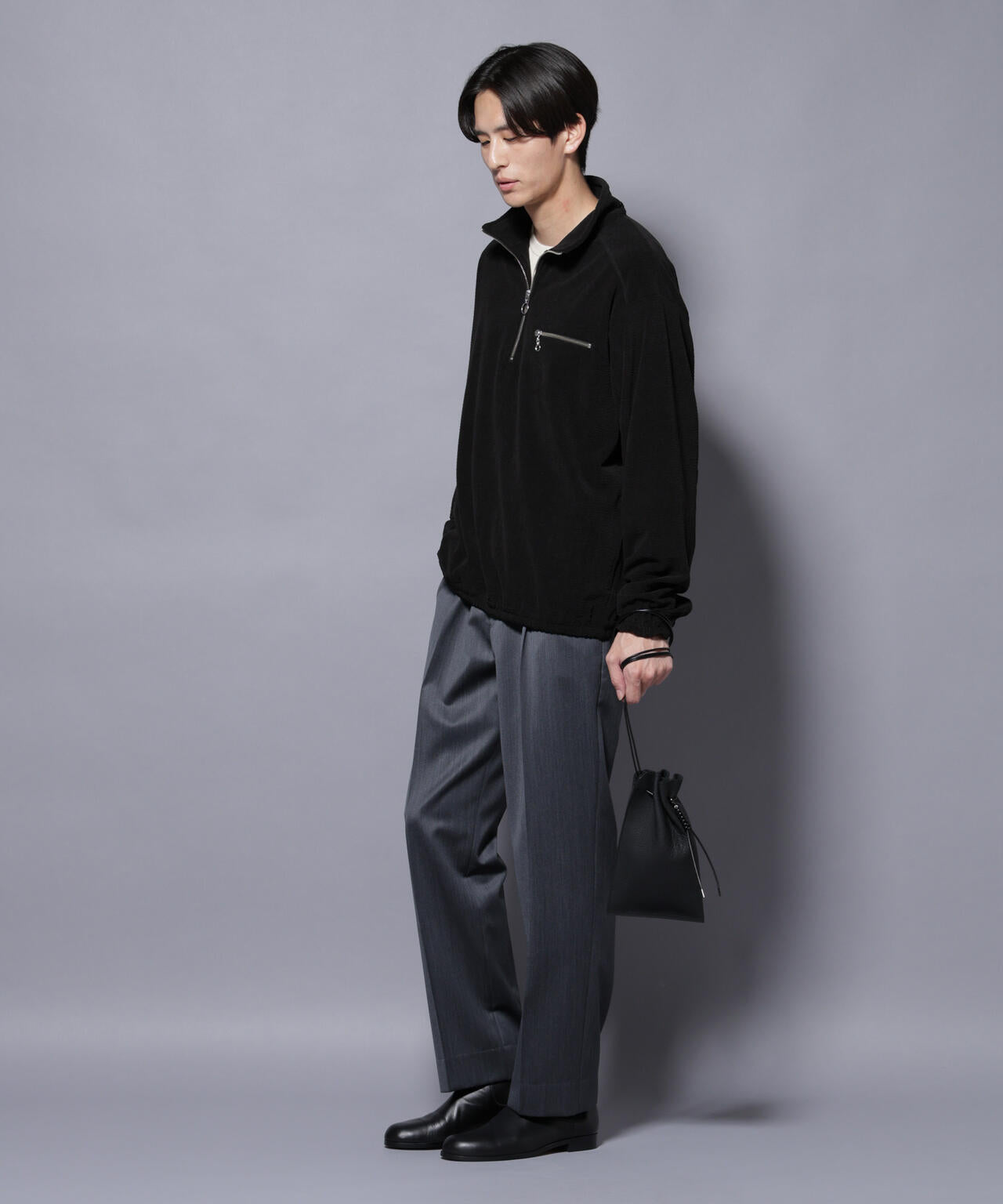 「Damerino Select」ウールシルクベネシャンパンツ（セットアップ可） 6685229209