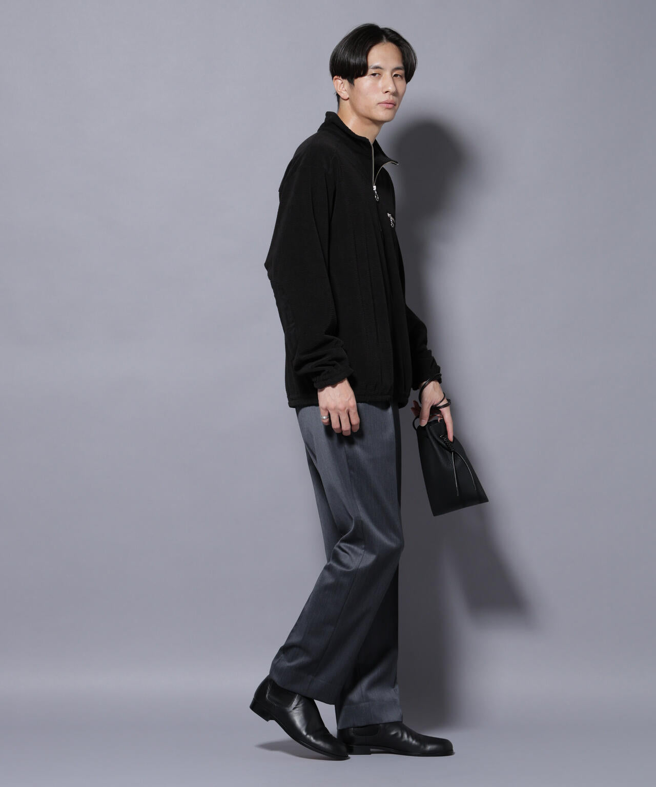 「Damerino Select」ウールシルクベネシャンパンツ（セットアップ可） 6685229209