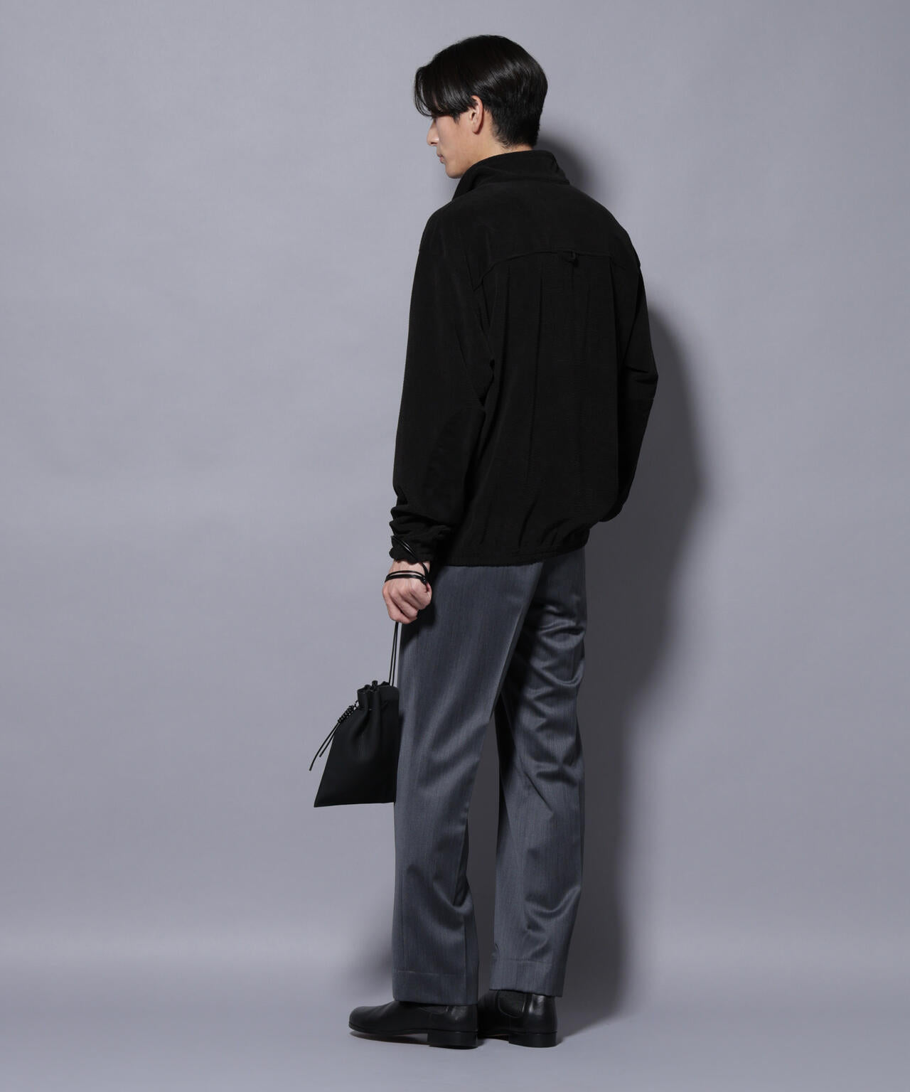 「Damerino Select」ウールシルクベネシャンパンツ（セットアップ可） 6685229209