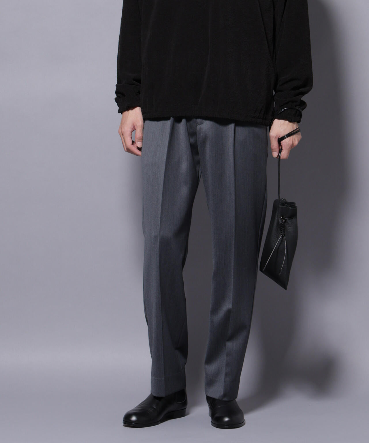 「Damerino Select」ウールシルクベネシャンパンツ（セットアップ可）