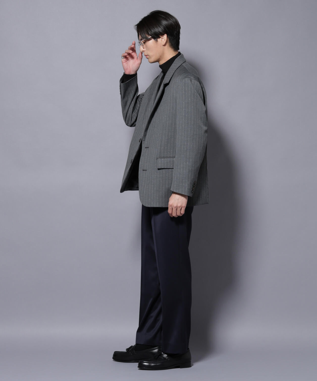 「Damerino Select」ウールシルクベネシャンパンツ（セットアップ可） 6685229209