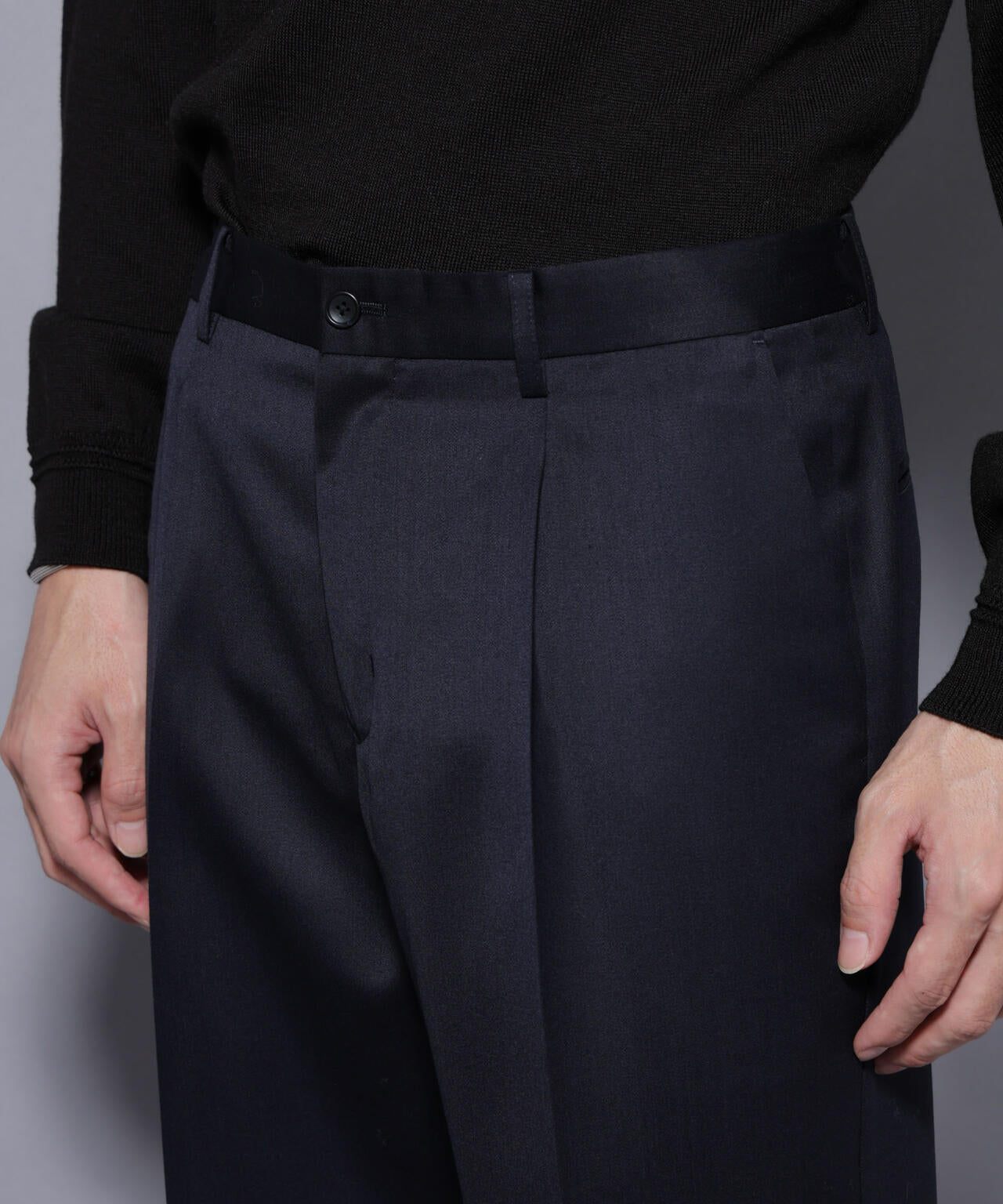 「Damerino Select」ウールシルクベネシャンパンツ（セットアップ可） 6685229209