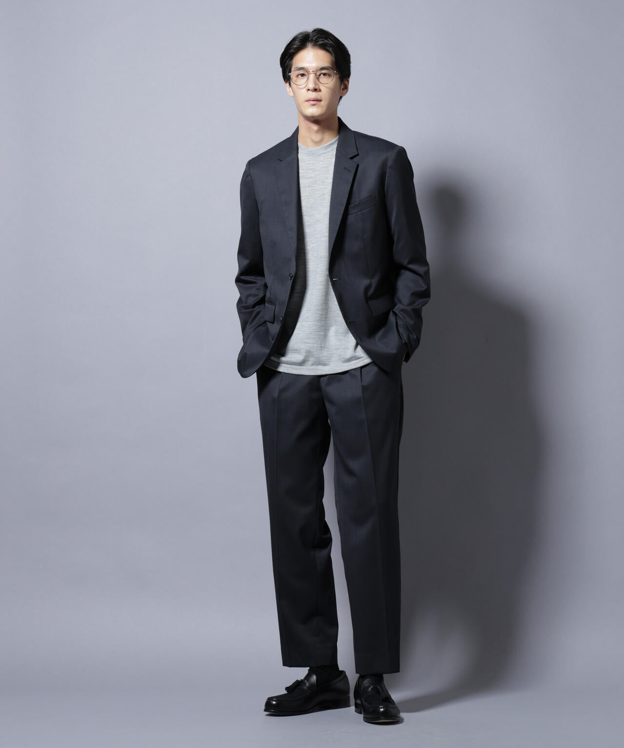 「Damerino Select」RENU(R)T/Wシャドーチェックパンツ（セットアップ可) 6685229210