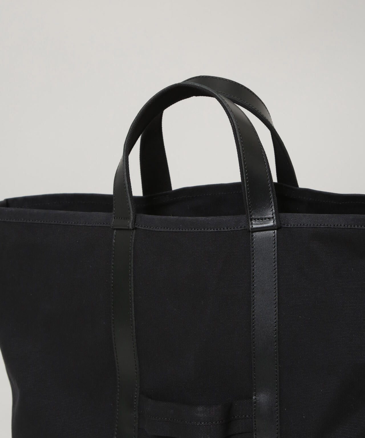 NJ/CLUB｣ キャンバスレザートートバッグ