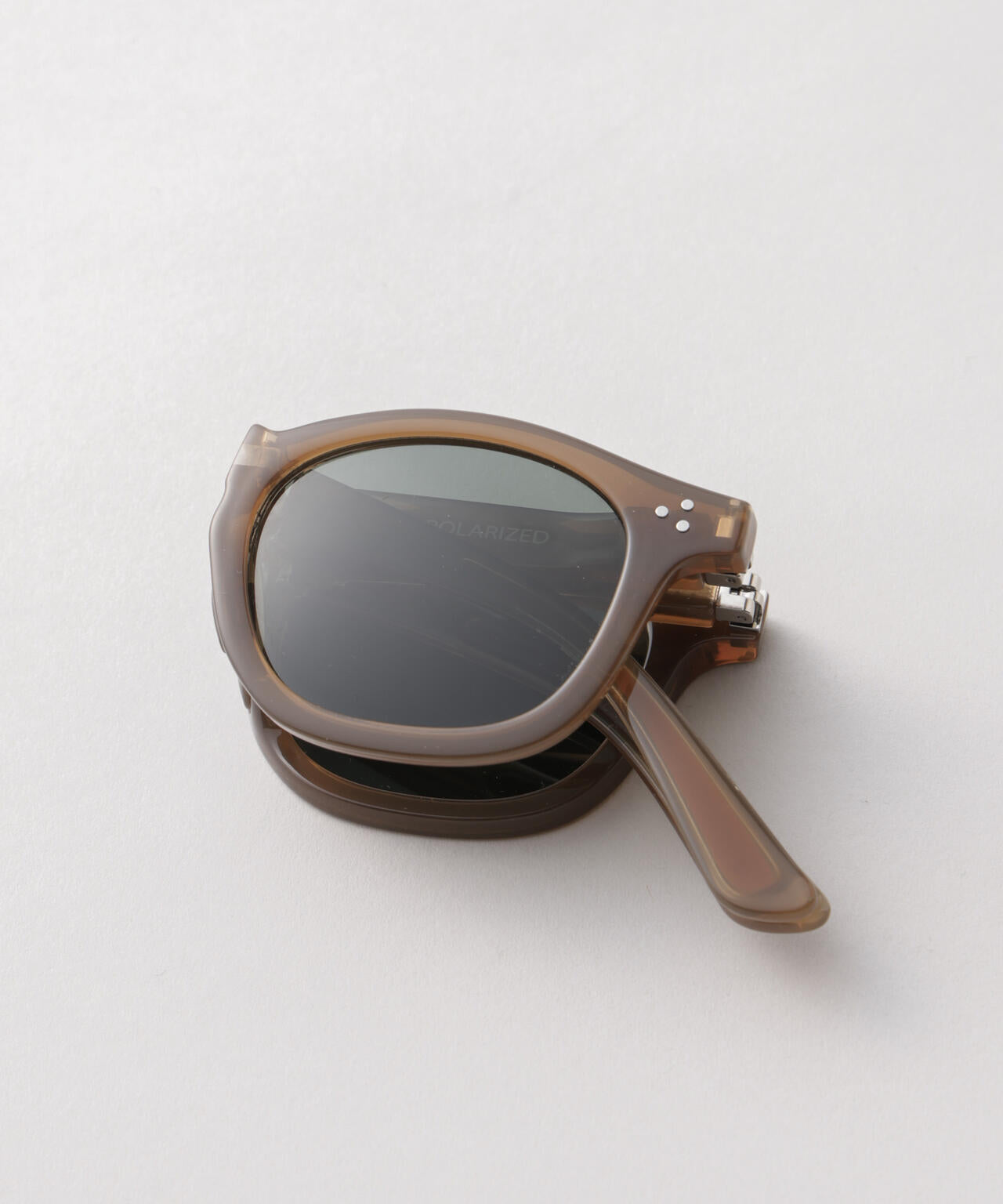 アイウェア/ボストン型　折り畳み式サングラス 6685240207