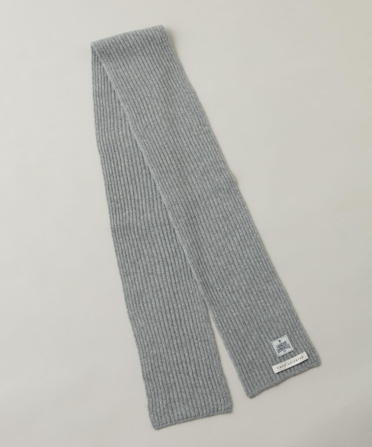 HAMILTON 10ANNIVERSARY WOOL ニットマフラー 6685241203