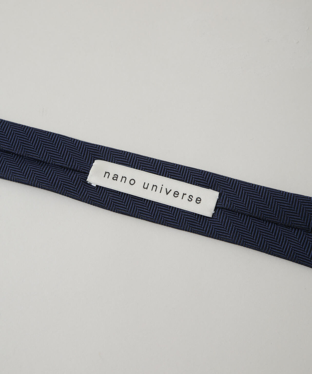 京都西陣ウォッシャブルヘリンボーンソリッドネクタイ