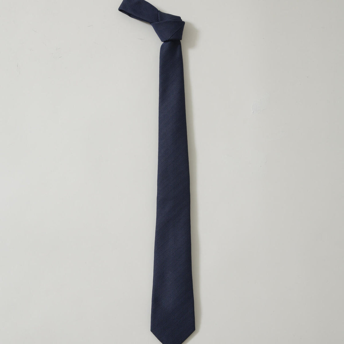 ナノユニバース（NANO universe）/京都ウォッシャブルヘリンボーンソリッドネクタイ 6685242203-