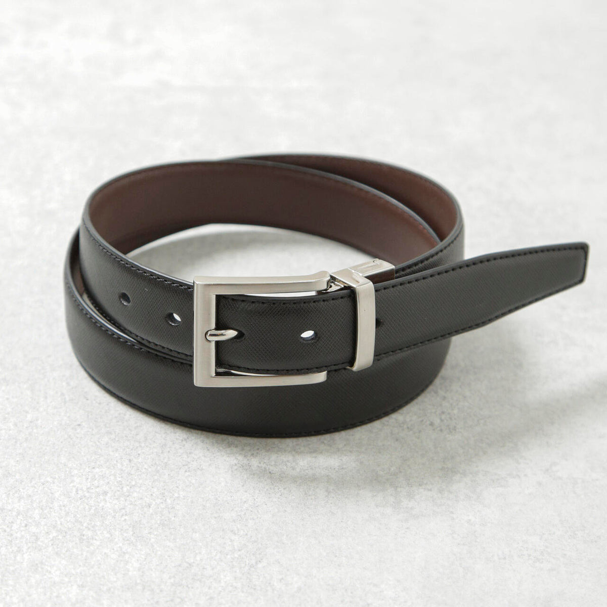 スプリットレザーリバーシブルベルト