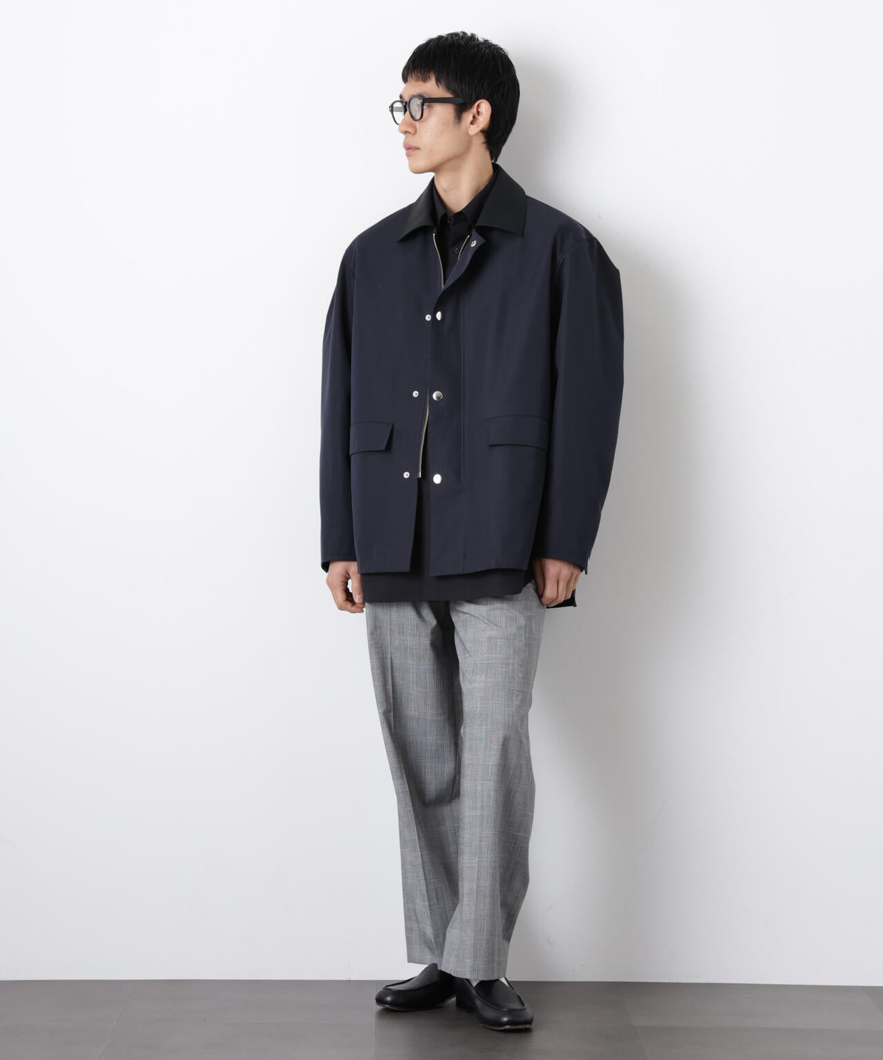 オーバージャケット「WARP PRINT」ライニング/撥水 6686111203