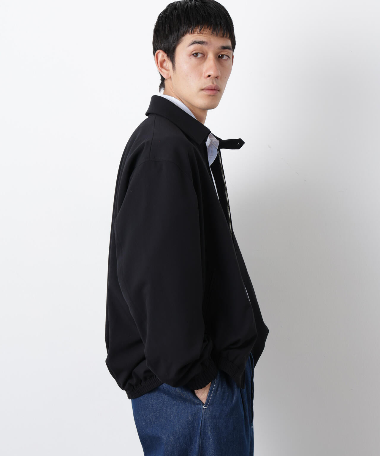 「モダンコンフォート」TRビックタックギャザーブルゾン 6686112203