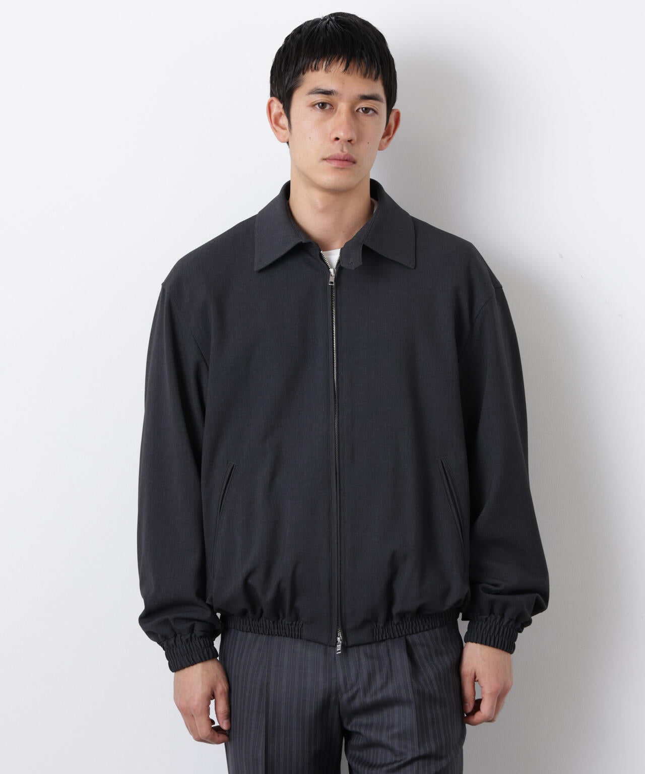 「モダンコンフォート」TRビックタックギャザーブルゾン 6686112203