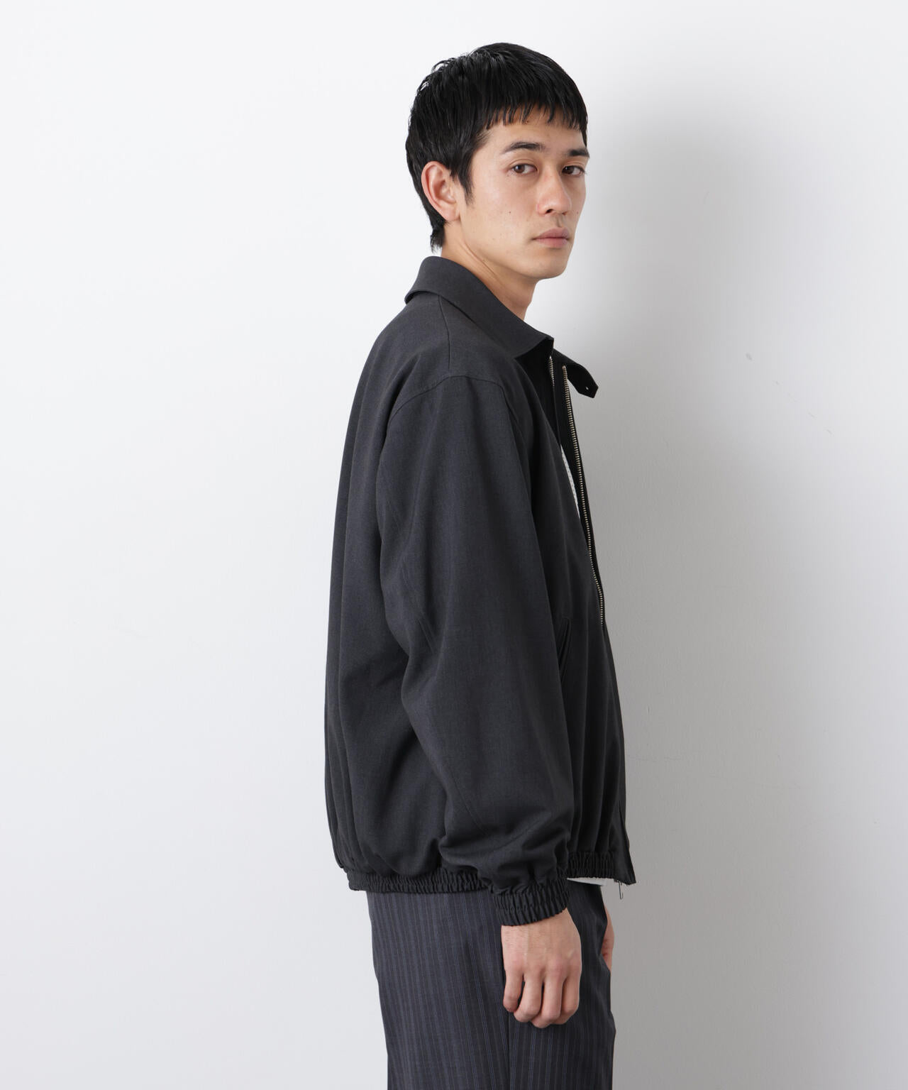 「モダンコンフォート」TRビックタックギャザーブルゾン 6686112203