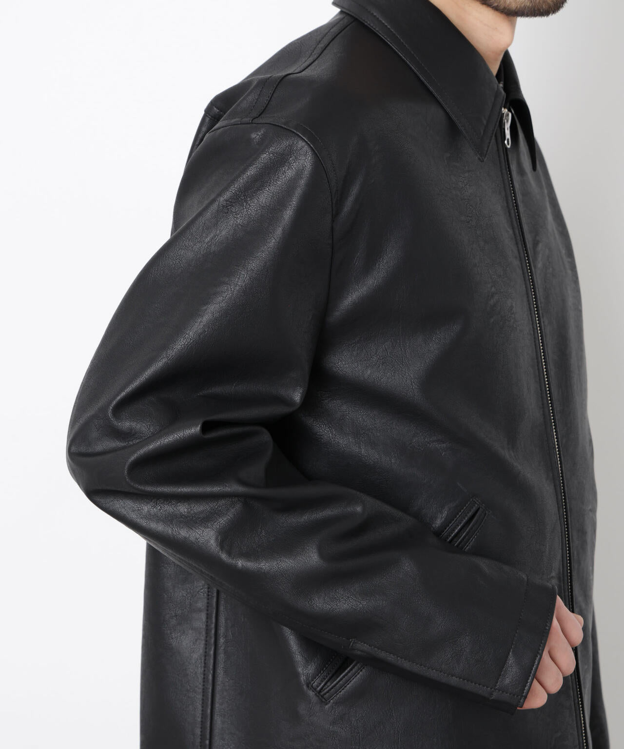 フェイクレザー｢WARP PRINT｣ライニング 6686112206