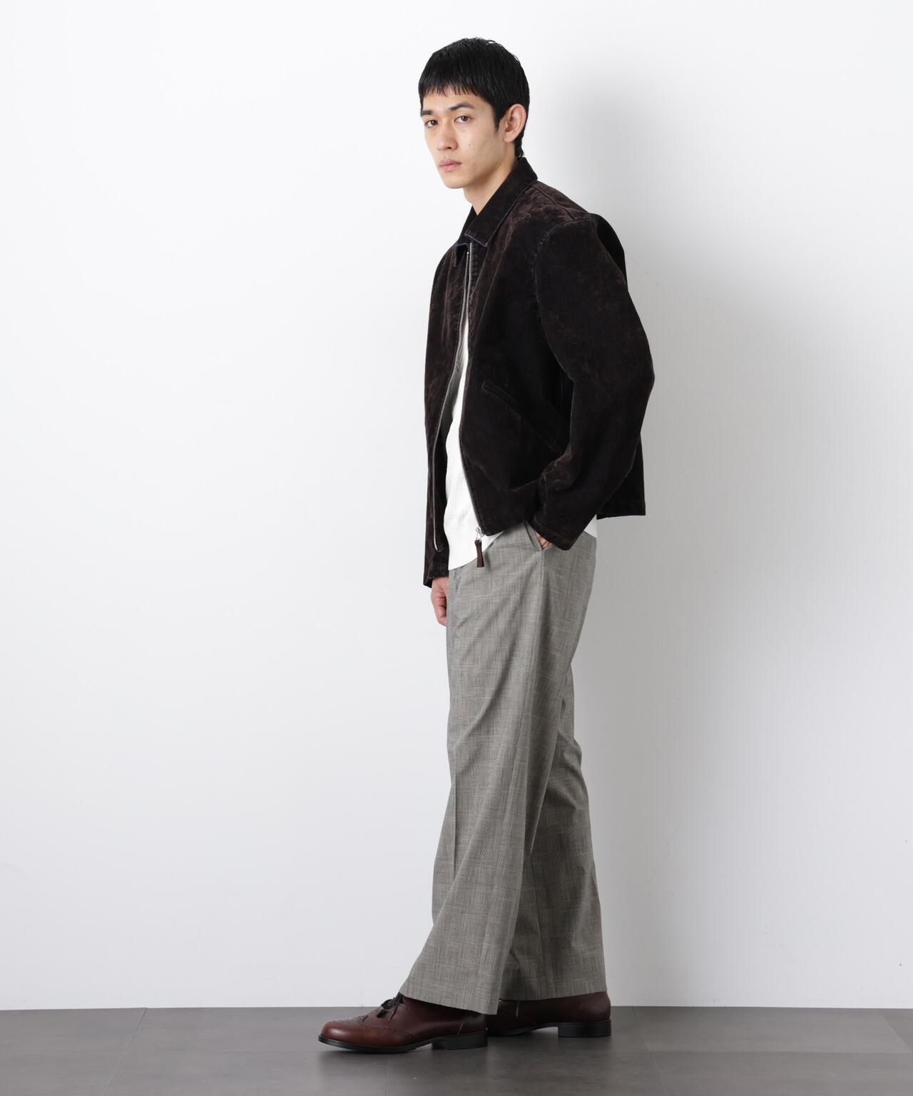 フロッキーデニム スポーツジャケット 6686112207