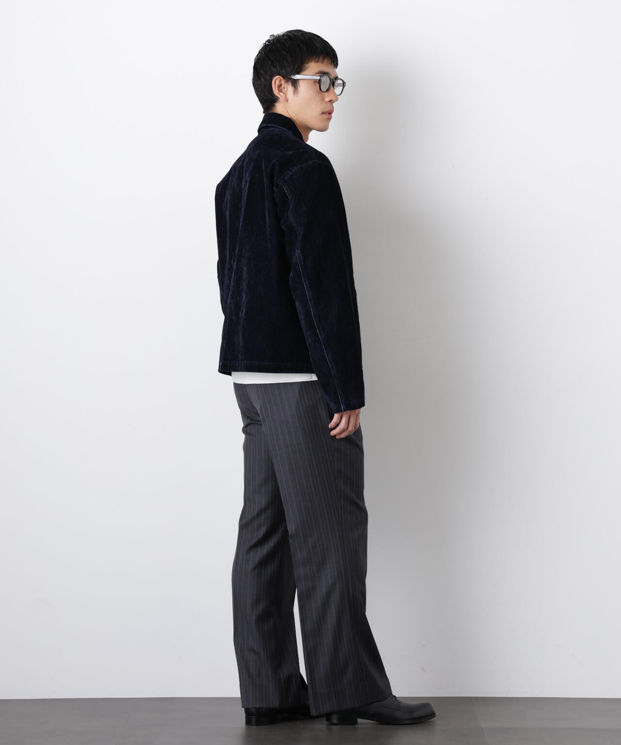 フロッキーデニム スポーツジャケット 6686112207