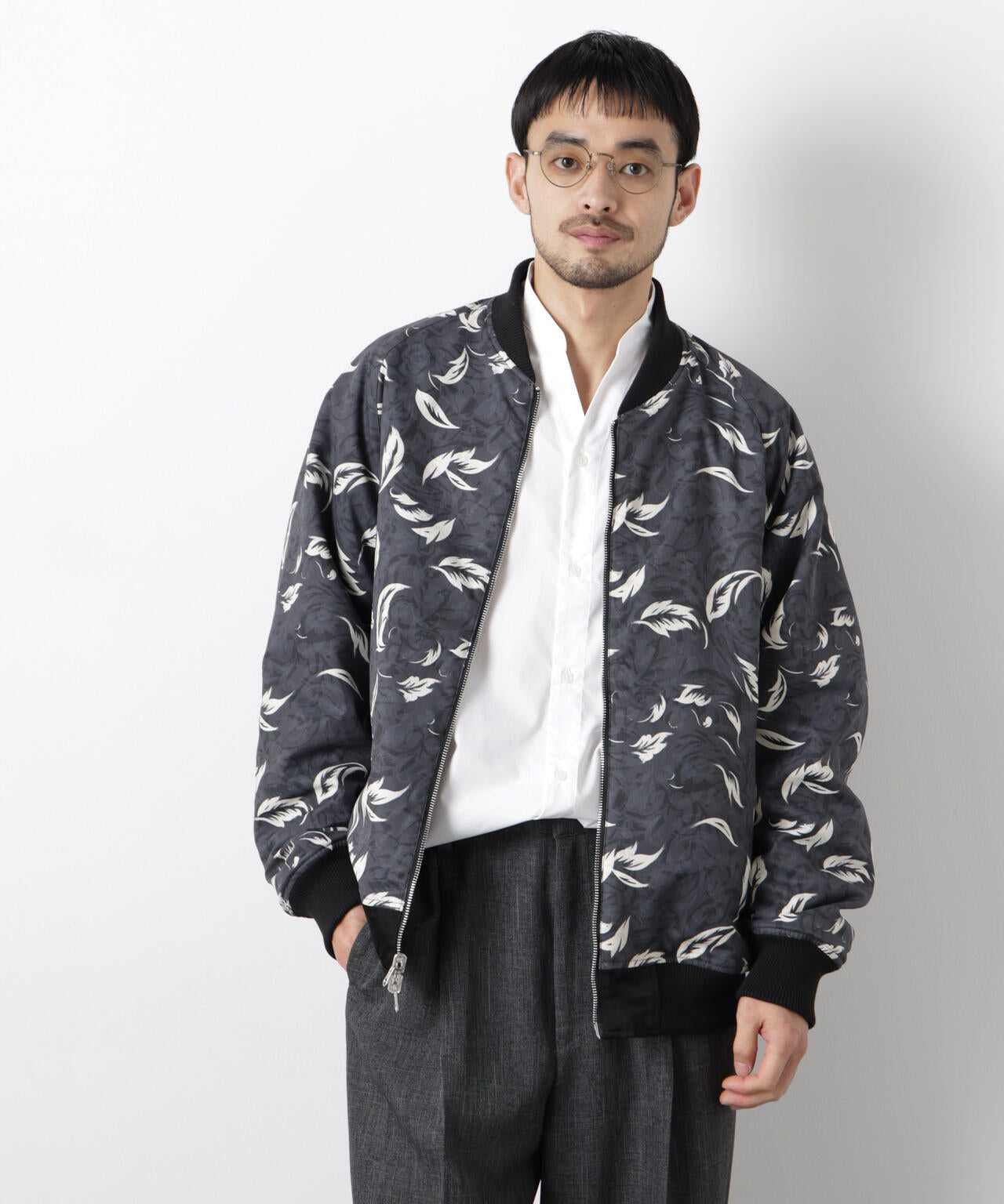 リバーシブル MA-1