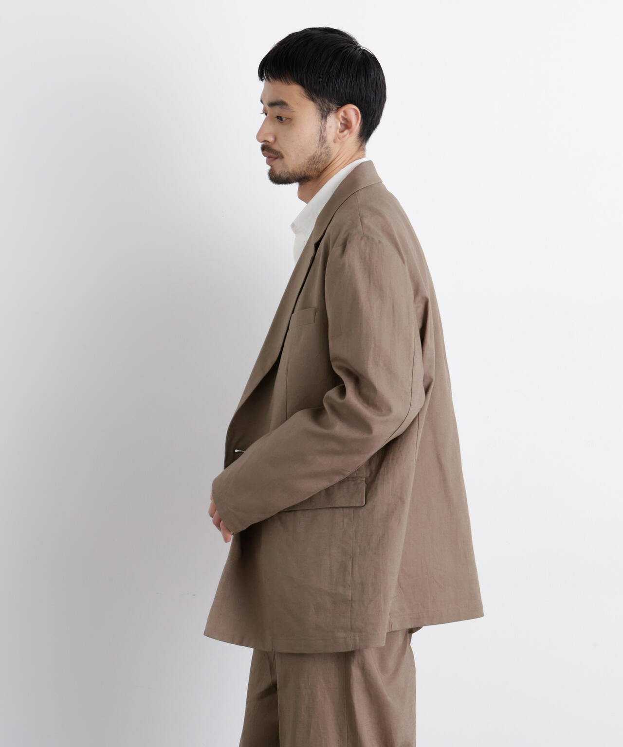 unfil コットンリネン　定価5万超えジャケット UNFIL（アンフィル）の「unfil アンフィル / egyptian cotton-twill