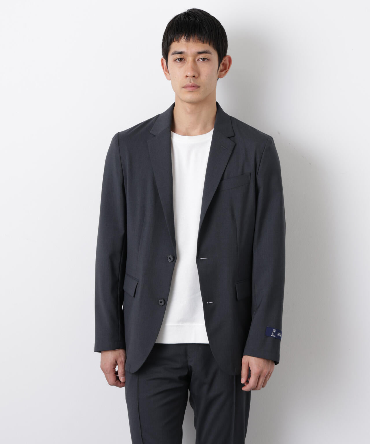 ｢DamerinoSelect｣JAPANfabricウールストレッチジャケット（セットアップ可） 6686117201